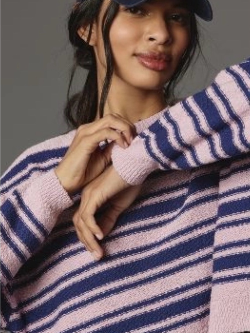 Anthropology PILCRO Striped Pullover Sweater